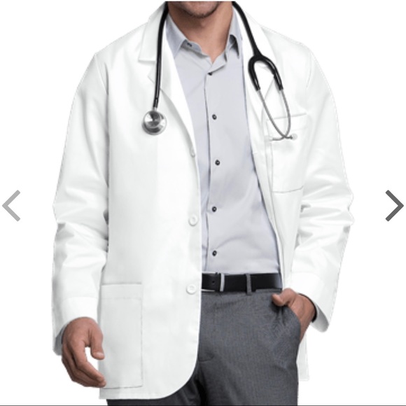 Cherokee Medman 31 Scrub Consultation Lab Coat XXL - Picture 1 of 7